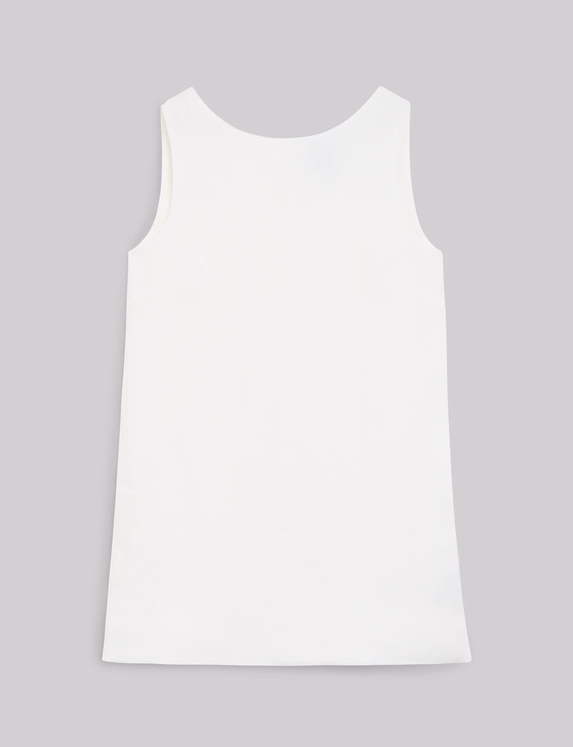 Jackie Dress: Linen, White - With Nothing Underneath