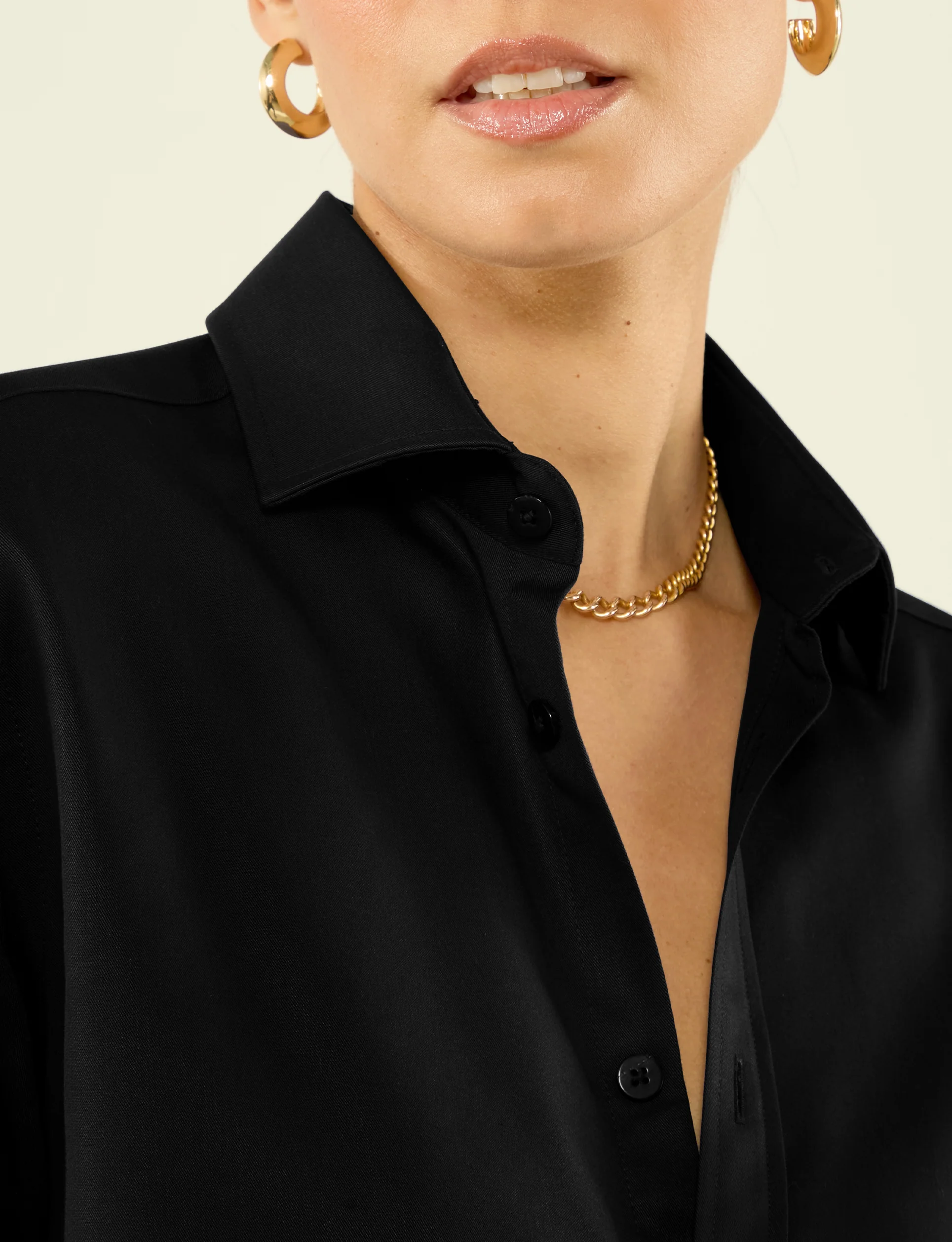 The Classic: TENCEL™ Lyocell, Black - With Nothing Underneath
