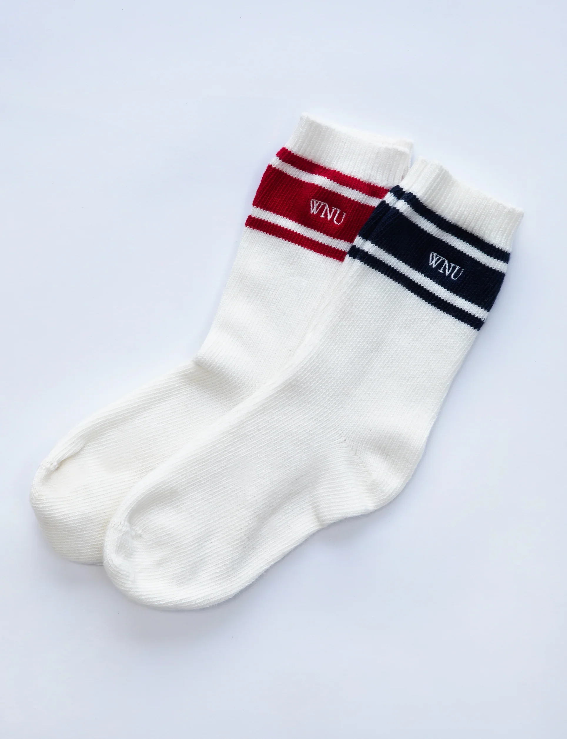 Crew Socks: Cotton Blend, Mixed Pack - With Nothing Underneath