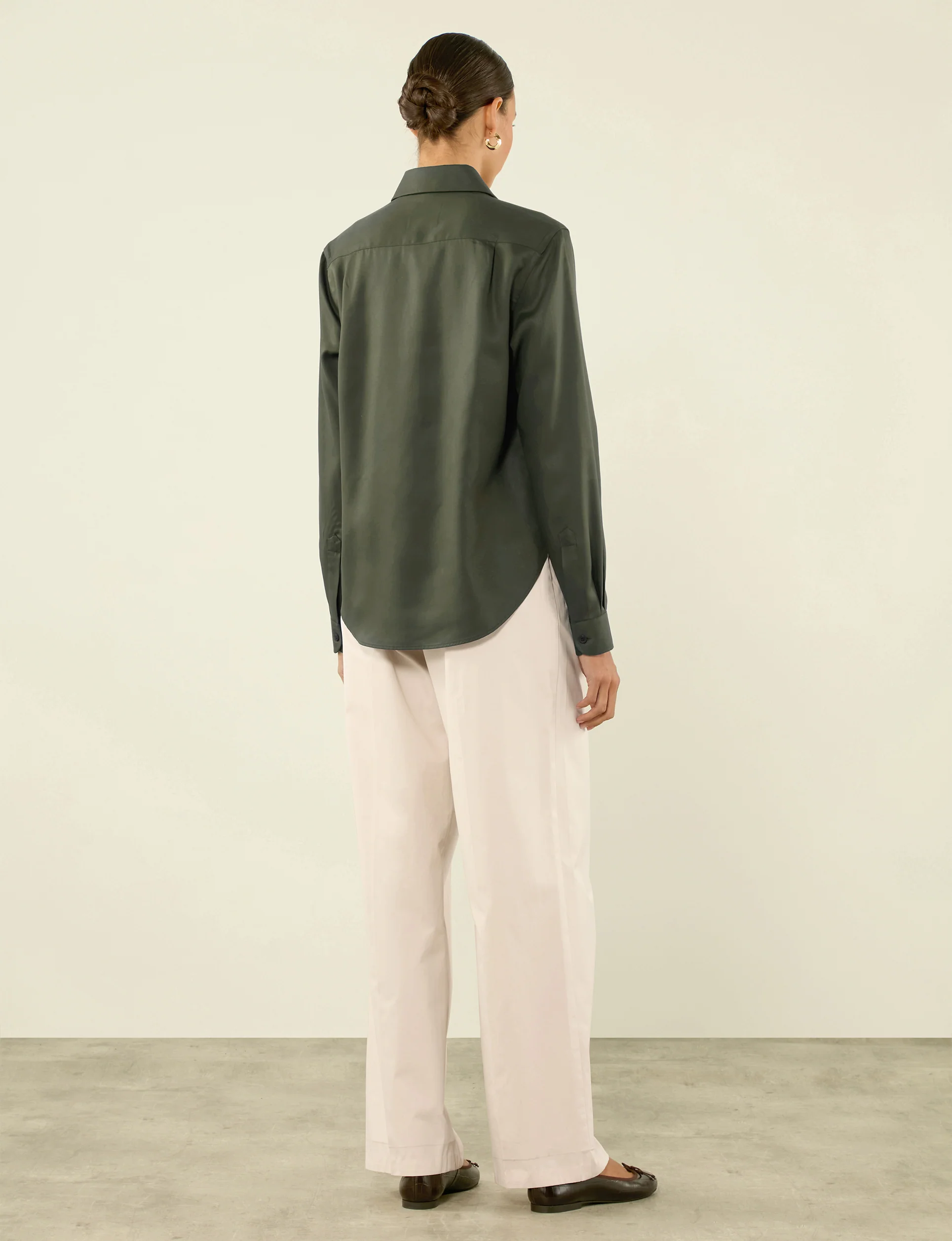 The Classic: TENCEL™ Lyocell, Khaki - With Nothing Underneath