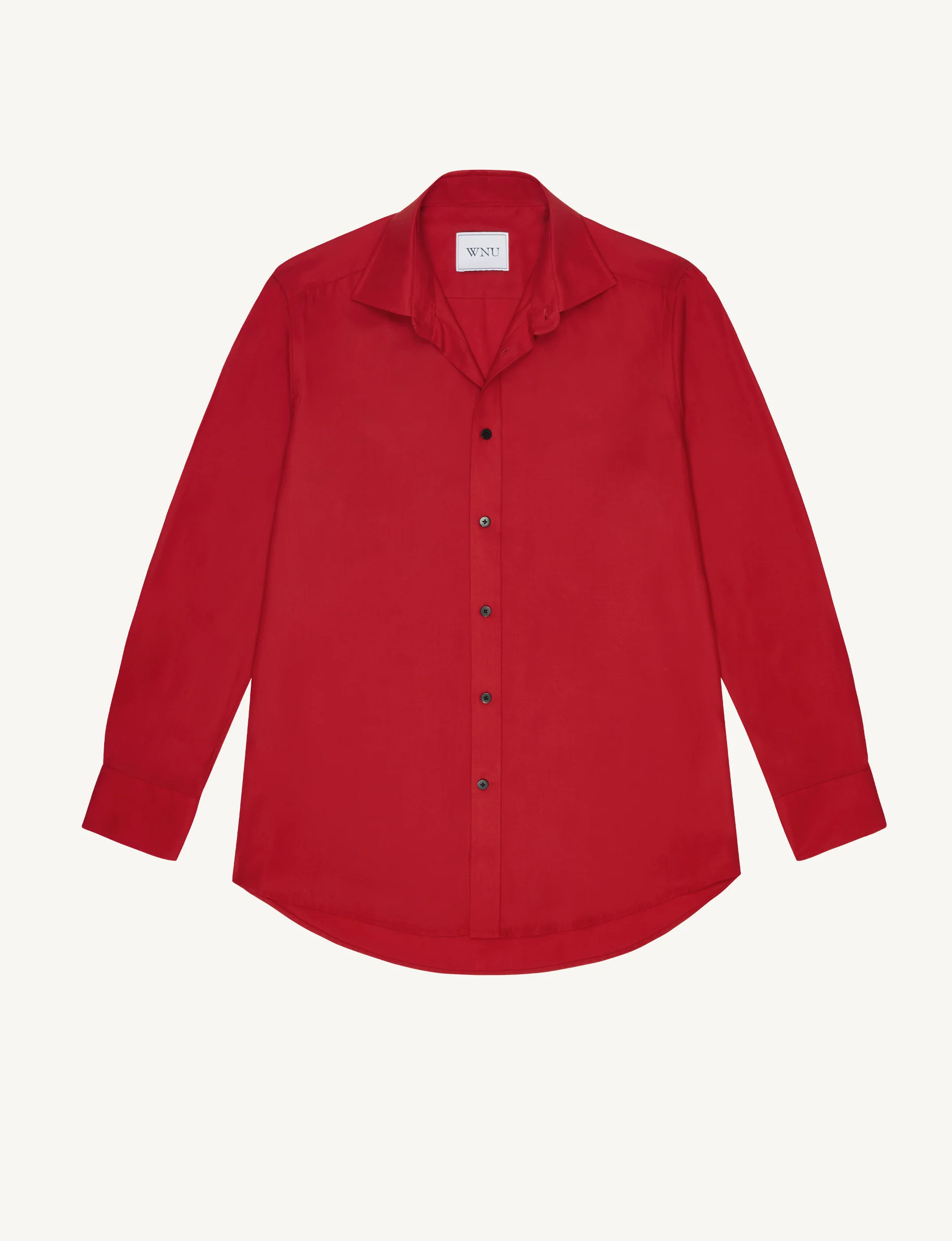 The Boyfriend: TENCEL™ Lyocell, Red - With Nothing Underneath