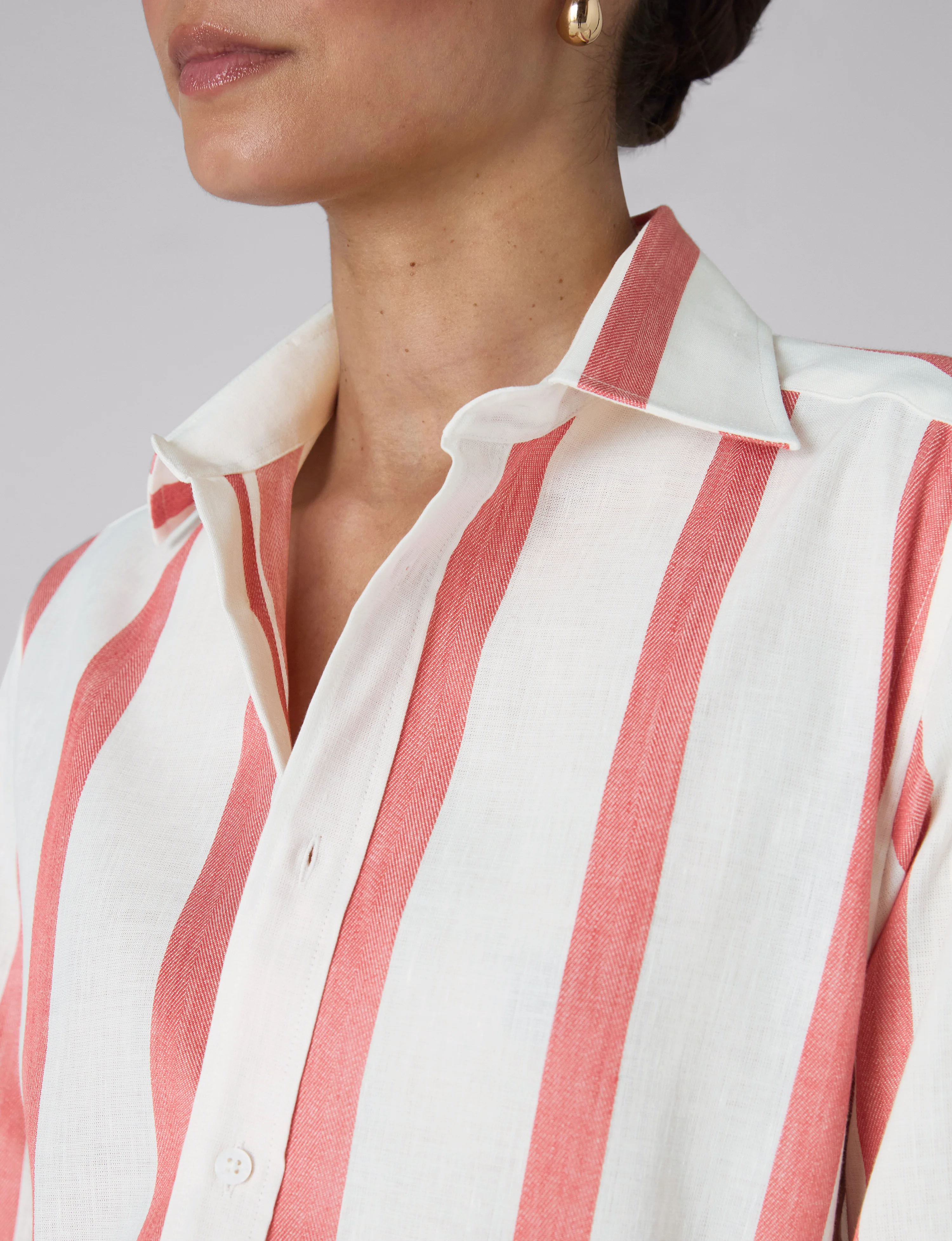 The Boyfriend: Weave, Strawberry Stripe - With Nothing Underneath