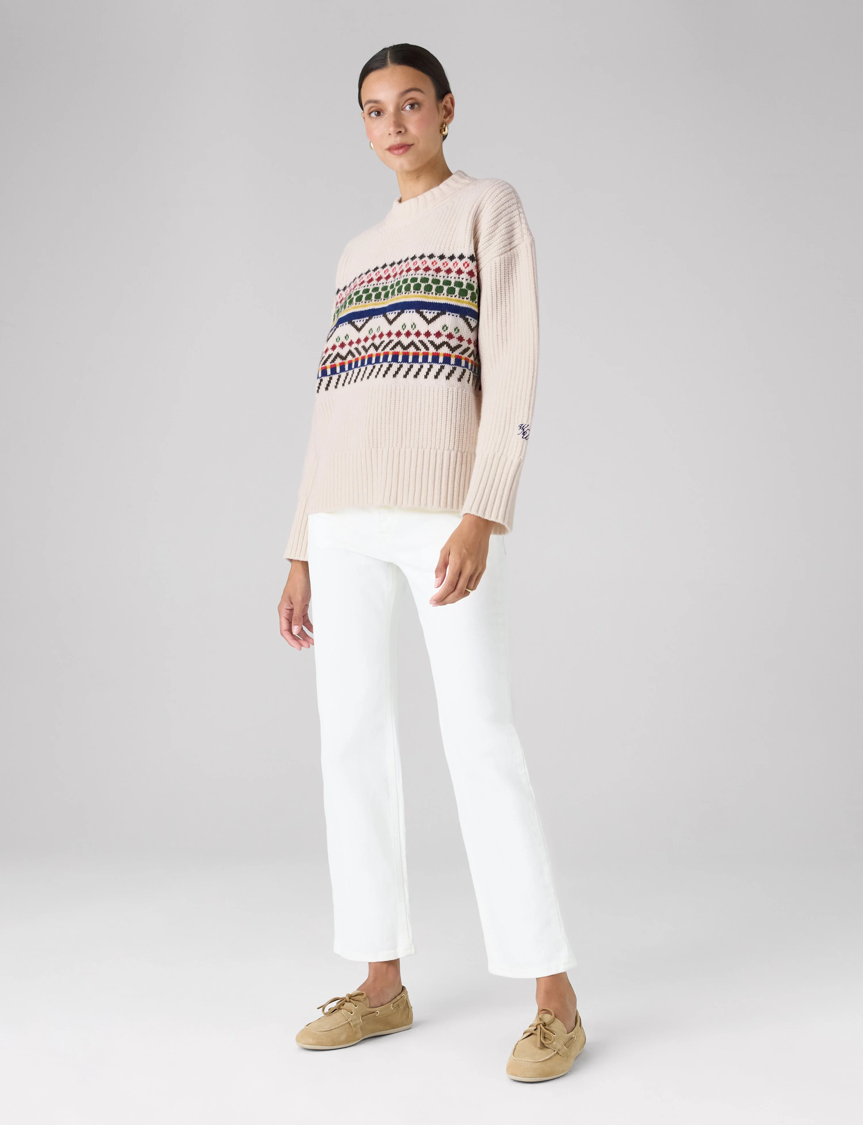 Chamonix Jumper: Wool, Multi - With Nothing Underneath