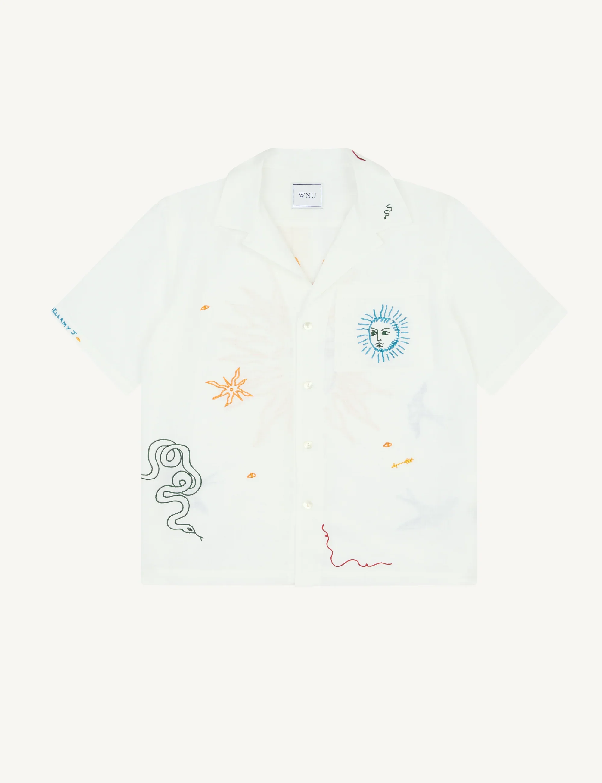 The Cabana: Linen, White x Bellamy Jean - With Nothing Underneath