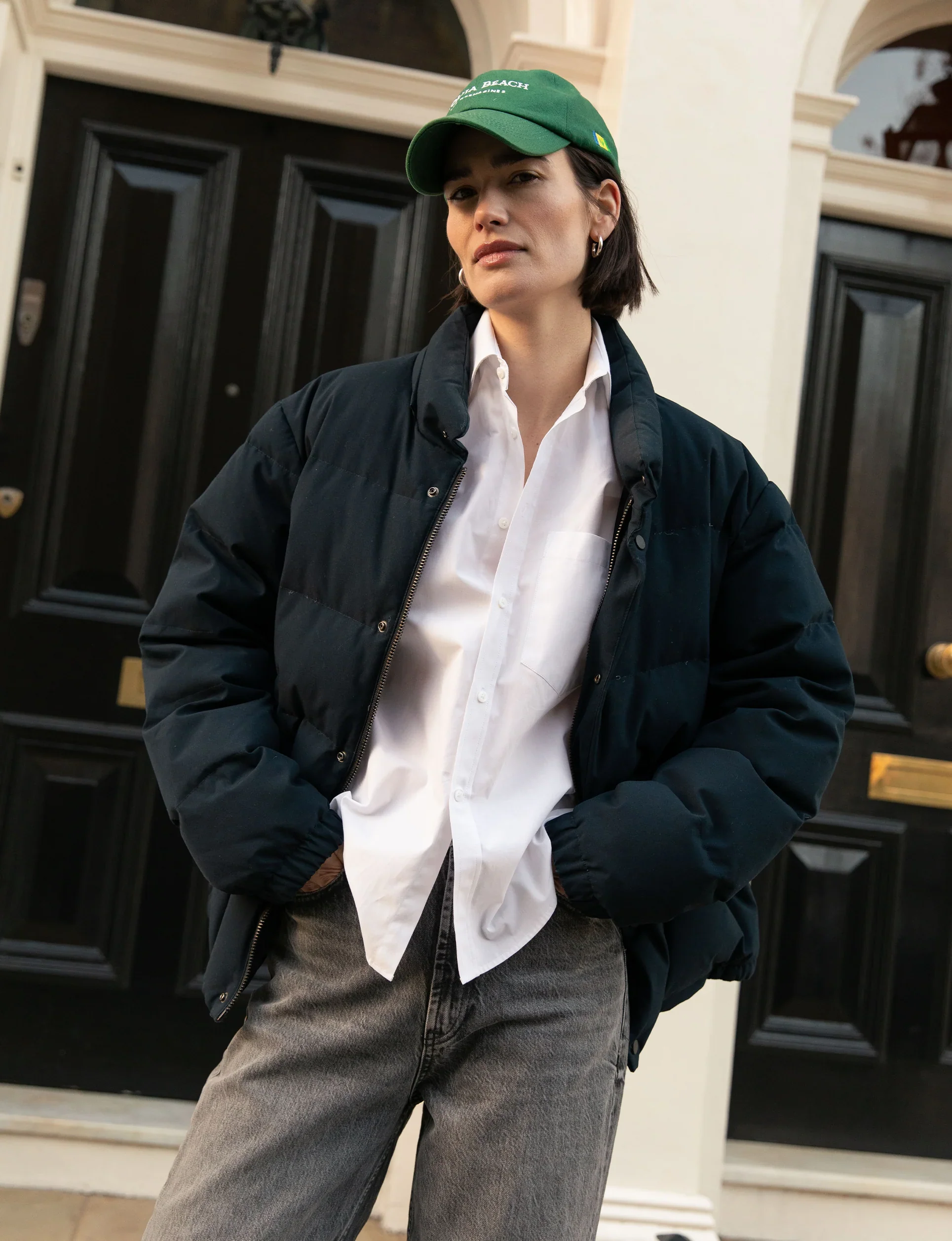 The Classic: Fine Poplin, White - With Nothing Underneath
