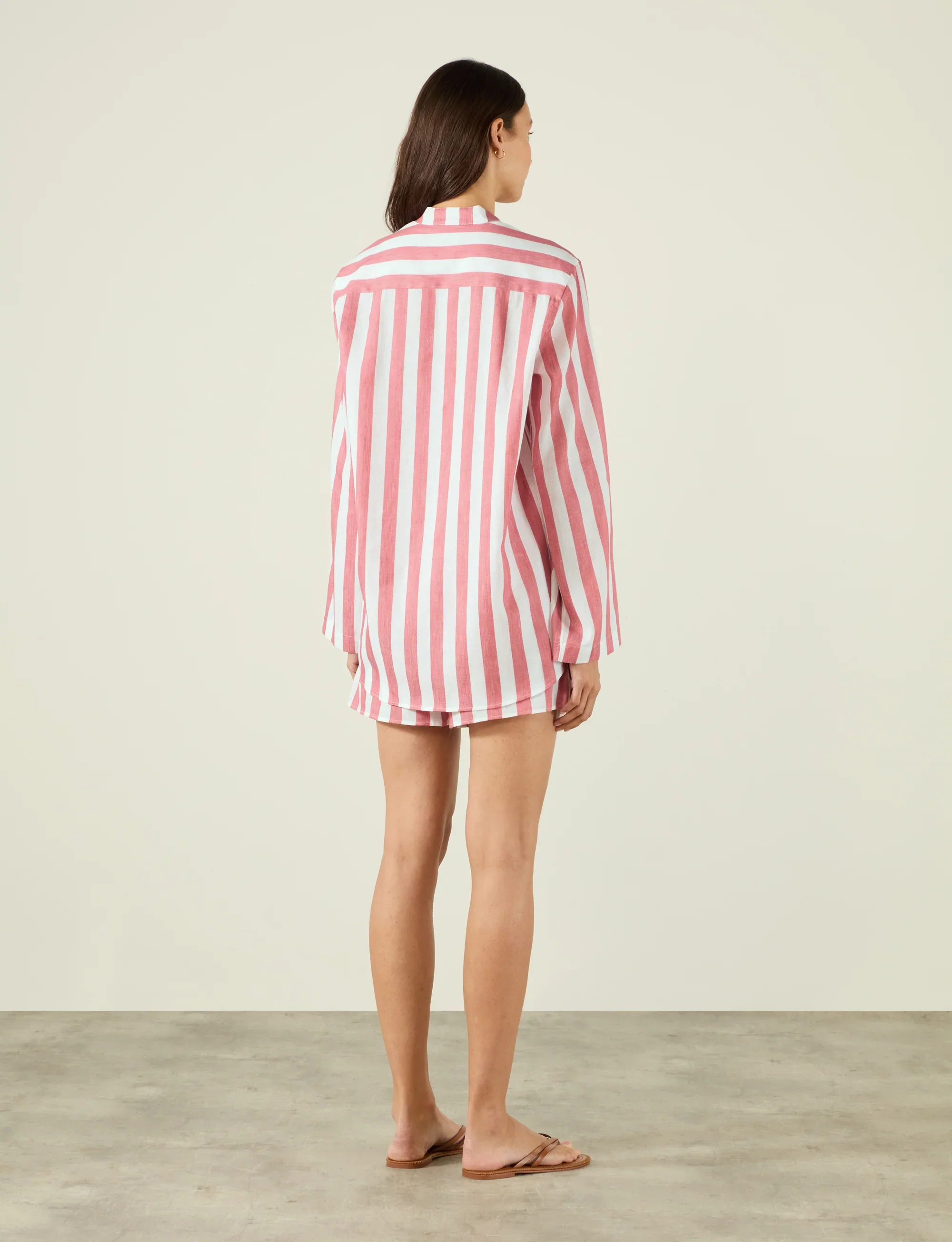 Ada: Weave, Strawberry Stripe - With Nothing Underneath