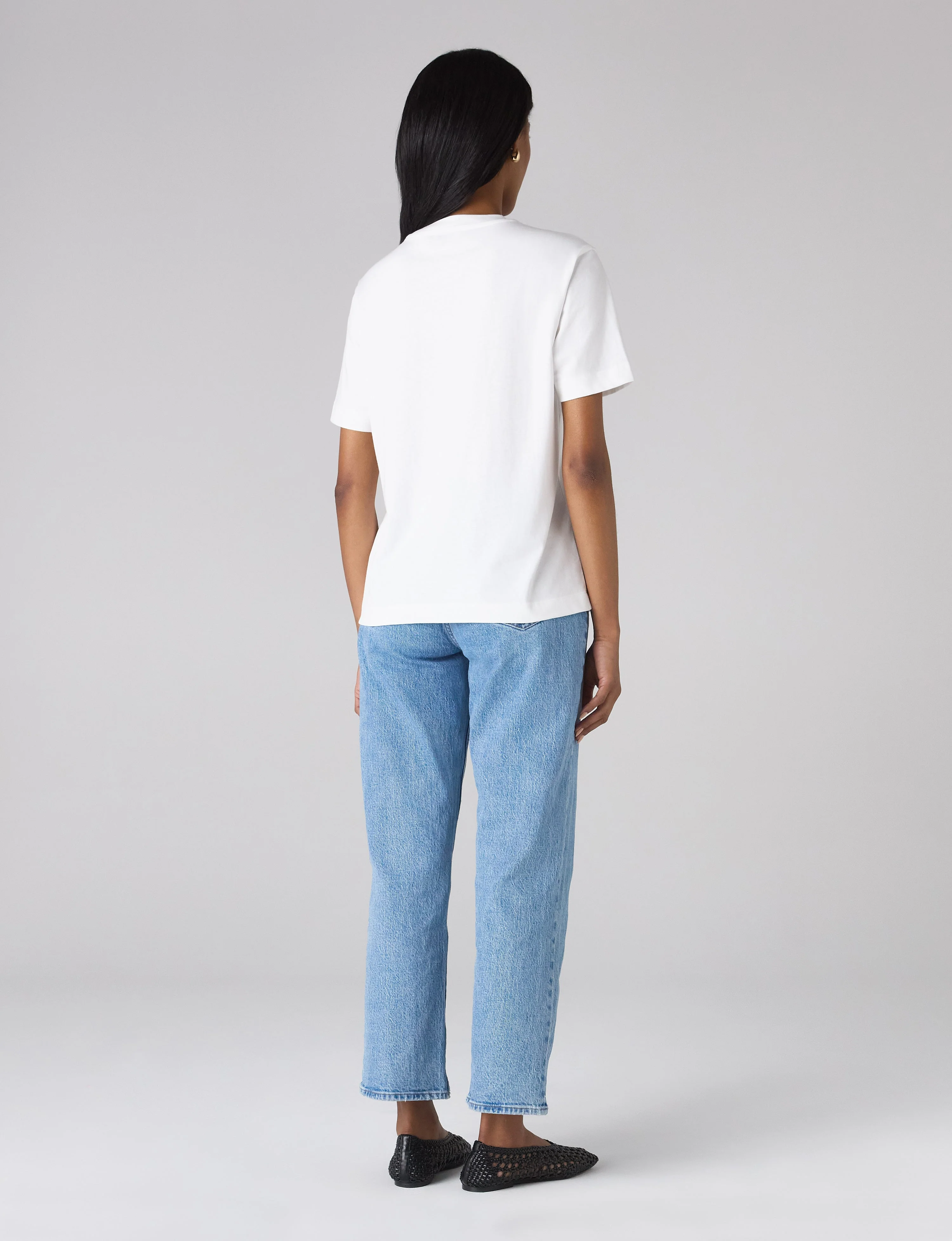 The Foundations Set: Soho T-Shirt in White, Navy & Grey - With Nothing Underneath