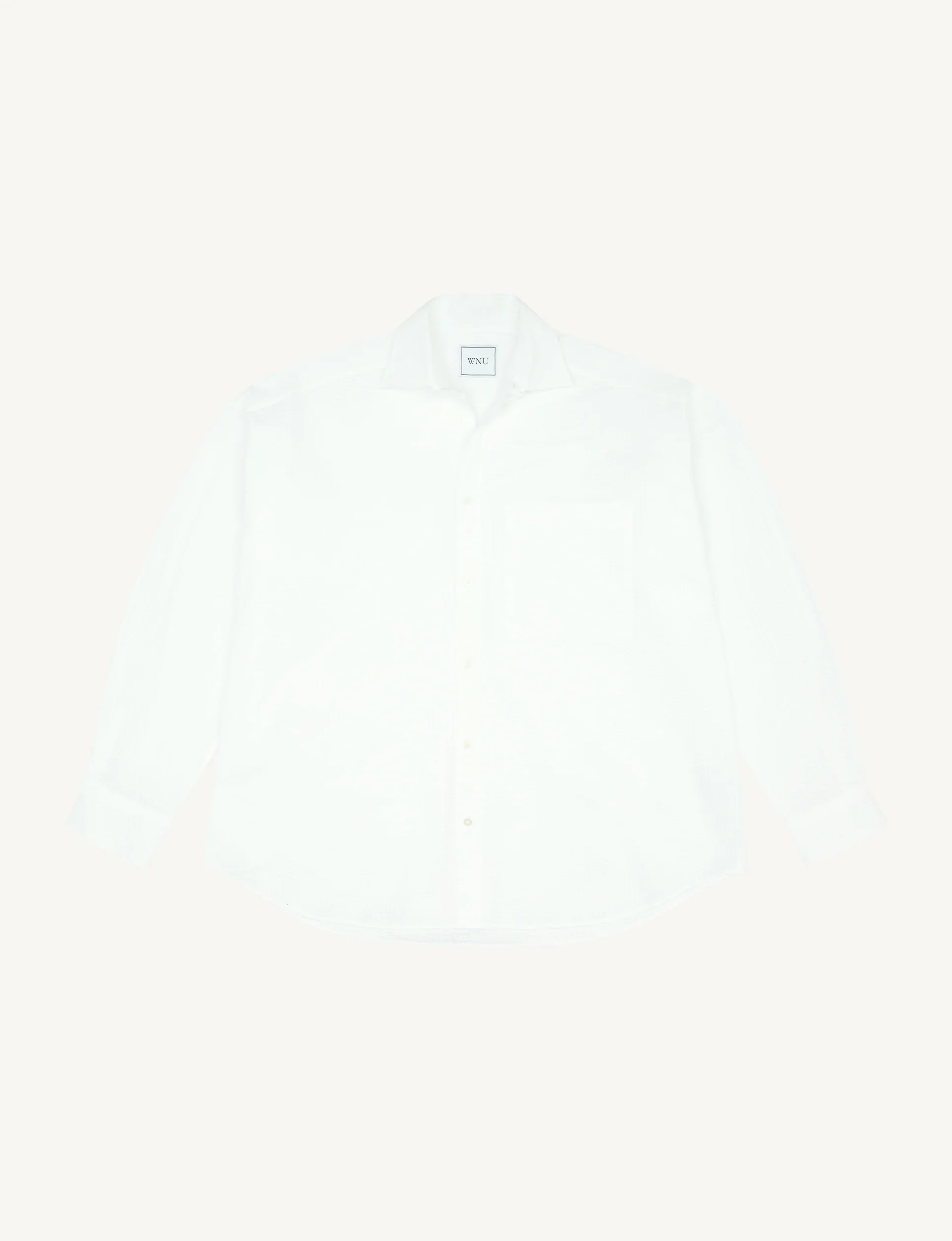 The Weekend: Seersucker, White - With Nothing Underneath