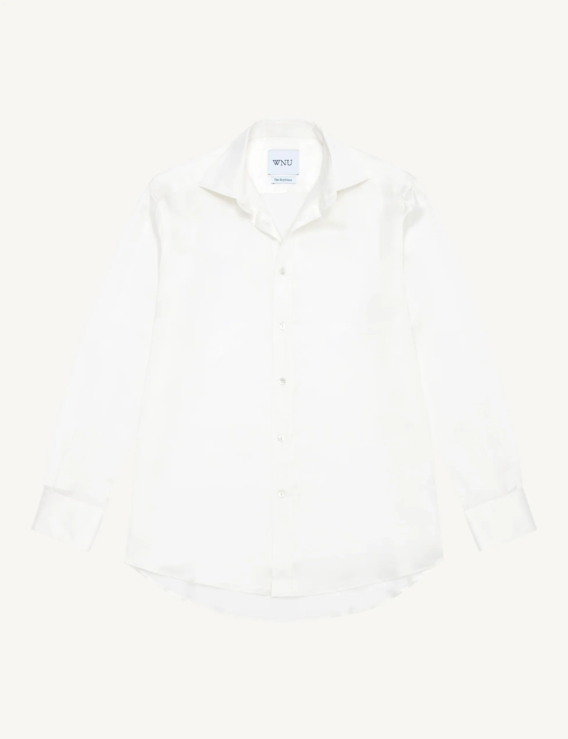 The Boyfriend: Silk Satin, Pearl - With Nothing Underneath
