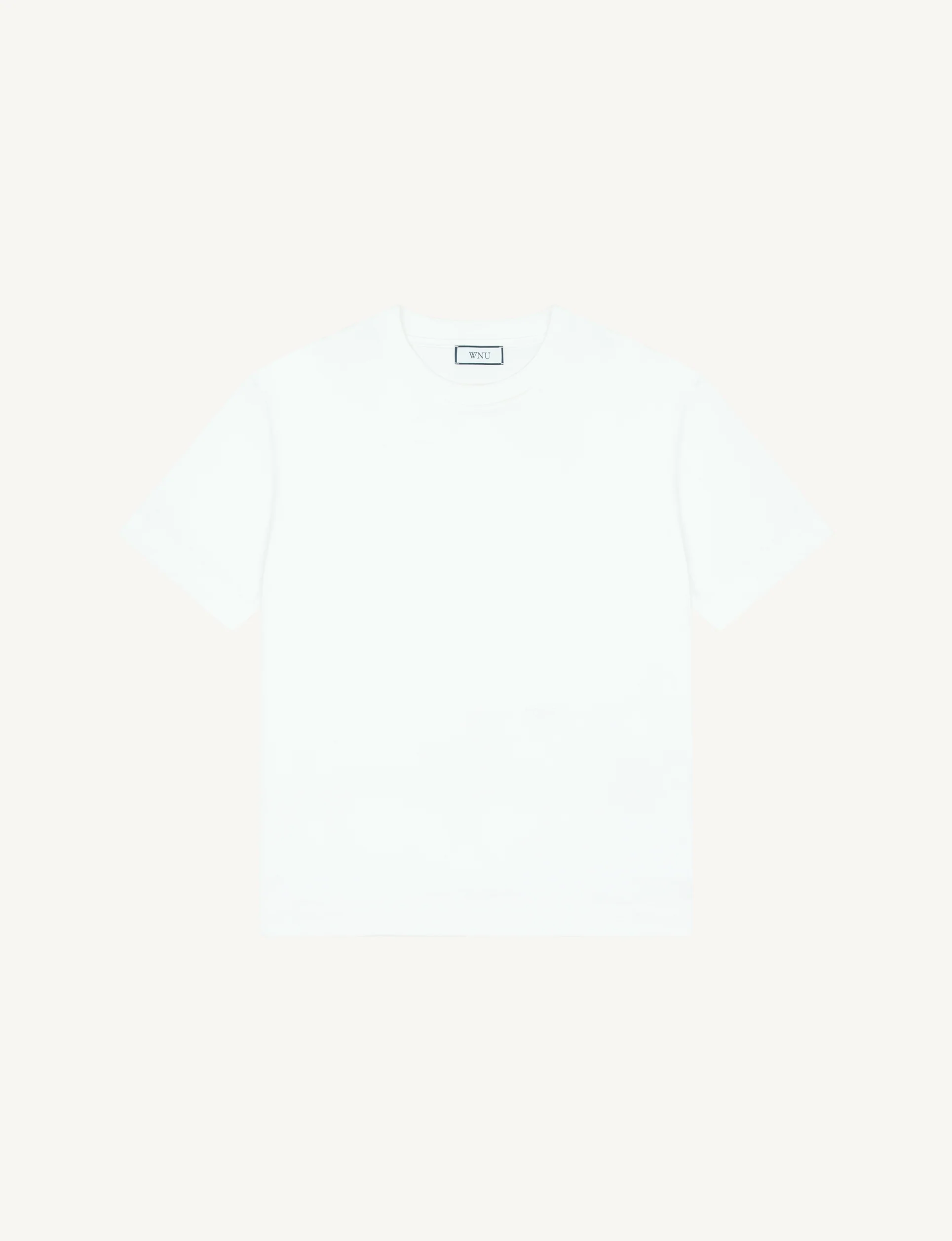 Soho T-Shirt: Cotton Jersey, White - With Nothing Underneath